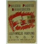 Una serie di carte d'identità comuniste 1944-1948. Ficek Antonia - [Partito Operaio Polacco, Partito Comunista Francese].