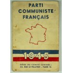Una serie di carte d'identità comuniste 1944-1948. Ficek Antonia - [Partito Operaio Polacco, Partito Comunista Francese].