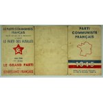 Una serie di carte d'identità comuniste 1944-1948. Ficek Antonia - [Partito Operaio Polacco, Partito Comunista Francese].