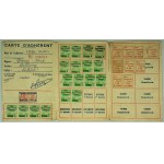 Una serie di carte d'identità comuniste 1944-1948. Ficek Antonia - [Partito Operaio Polacco, Partito Comunista Francese].