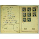 Una serie di carte d'identità comuniste 1944-1948. Ficek Antonia - [Partito Operaio Polacco, Partito Comunista Francese].