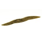 Old letter knife. Eagle with outstretched wings. Celluloid [Second Republic].