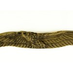 Vecchio coltello da lettera. Aquila ad ali spiegate. Celluloide [Seconda Repubblica].
