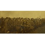 Postcard photograph - Field Mass on the slopes of the Citadel. May 3, 1917