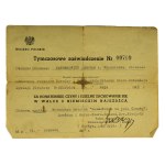 To a participant in the struggle for the liberation of Warsaw, the capital of Poland, from the German yoke. Bronze Medal for Merit in the Field of Glory - Warsaw 1945 [officer Dionizy Surżyc].