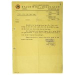 Baczewski-Mikolasch. Lviv 1944 [recommendation document, occupation].