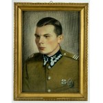 1st Podhale Rifle Regiment. Border Protection Corps. Portrait of a Podhale Rifleman - 1930s [pastel, 48x34 cm].