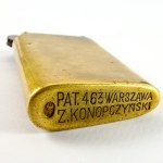 Accendino anteguerra. Z.Konopczyński Warsaw [firmato Eagle].