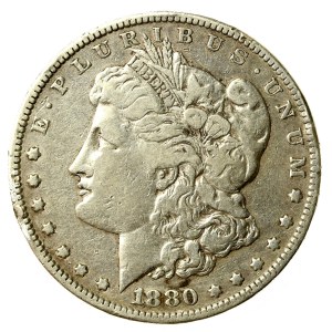 USA, 1 dolár 1880, Morgan, Philadelphia (113)