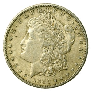 USA, 1 dolár 1885, Morgan, San Francisco (130)