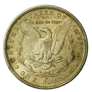 USA, 1 dolár 1885, Morgan, San Francisco (130)