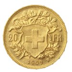 Switzerland, 20 francs 1909 (241)