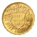 Switzerland, 20 francs 1900 (250)