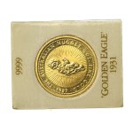 Australia, Elizabeth II, $25 1987, Australian Nugget - eagle 1931 (254)