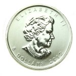 Canada, Elizabeth II, $5 2012 - Maple leaf, 1 oz. Ag 999 (290)