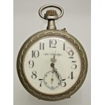 Watches - POCKET CLOCK Chrome-plated metal case with dia...