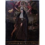 Portrait of Saint Catherine of Sweden (1331-1381), 18th century.