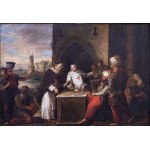 Scene of the ransom of captives by the Trinitarian Order from the hands of the Moors, 18th century.