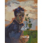 Wlastimil HOFMAN (1881-1970), "Portrait of Kazimierz Woyczynski."