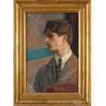 Kasper POCHWALSKI (1899-1971), "Self-Portrait with Palette" (1925)