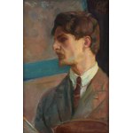 Kasper POCHWALSKI (1899-1971), "Self-Portrait with Palette" (1925)