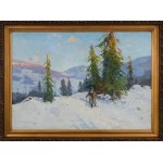 Edmund CIECZKIEWICZ (1872-1958), "Wanderer."