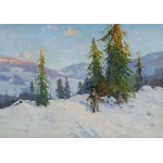 Edmund CIECZKIEWICZ (1872-1958), "Wanderer."