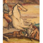 Eugene GEPPERT (1890-1979), Horsemen | At the Gallop (double-sided work)