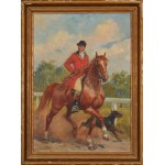Leszek PIASECKI (1928-1990), "Rider - before the hunt".