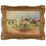 Wladyslaw BOROWICKI (1909-1997), "Pogon."