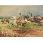 Wladyslaw BOROWICKI (1909-1997), "Pogon."