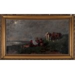 Adam SETKOWICZ (1876-1945), "On the Steppe".