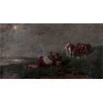 Adam SETKOWICZ (1876-1945), "On the Steppe".