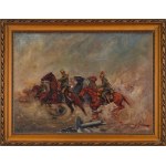 Kazimierz BEREZOWSKI (1896-1972), "The Charge of the Lancers" (1923)