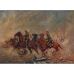 Kazimierz BEREZOWSKI (1896-1972), "The Charge of the Lancers" (1923)