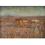 Kazimierz SICHULSKI (1879-1942), "Landscape of the countryside" (1913)