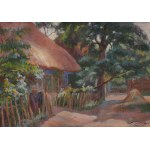 Stanislaw PACIOREK (1889-1952), "Idyllic Village."
