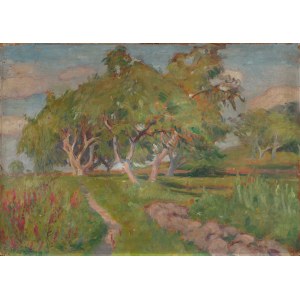 Leon KOWALSKI (1870-1937), In the Wild Orchard.