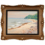 Soter August JAXA-MAŁACHOWSKI (1867-1952), "Beach in Gdynia" (1934)