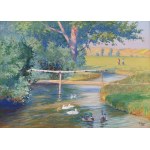 Soter August JAXA-MAŁACHOWSKI (1867-1952), "By the River" (1928)