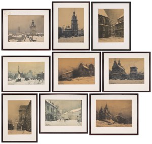 Odo DOBROWOLSKI (1883-1917), Dziewięć autolitografii z teki 