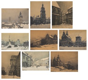 Odo DOBROWOLSKI (1883-1917), Dziewięć autolitografii z teki 