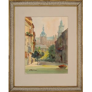 Henryk SAJDAK (1905-1995), Pohľad na Wawel.