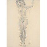 Stanislaw ŻURAWSKI (1889-1976), "Female Nude."
