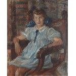 Władysław ZAKRZEWSKI (1903-1944), Mädchen im blauen Kleid.