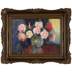 Stefan BRZOZOWSKI (1911-1978), Bouquet of Roses.