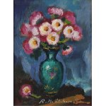 Anna MAŚLAKIEWICZ-BRZOZOWSKA (1912-1986), Fiori - Trittico.