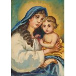 Anna MAŚLAKIEWICZ-BRZOZOWSKA (1912-1986), Madonna z Dzieciątkiem
