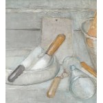 Kiejstut BEREŹNICKI (geb. 1935), Stillleben mit Pinseln (1996)