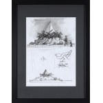 Franciszek STAROWIEYSKI (1930-2009), "Composition with pyramid" (double-sided work)